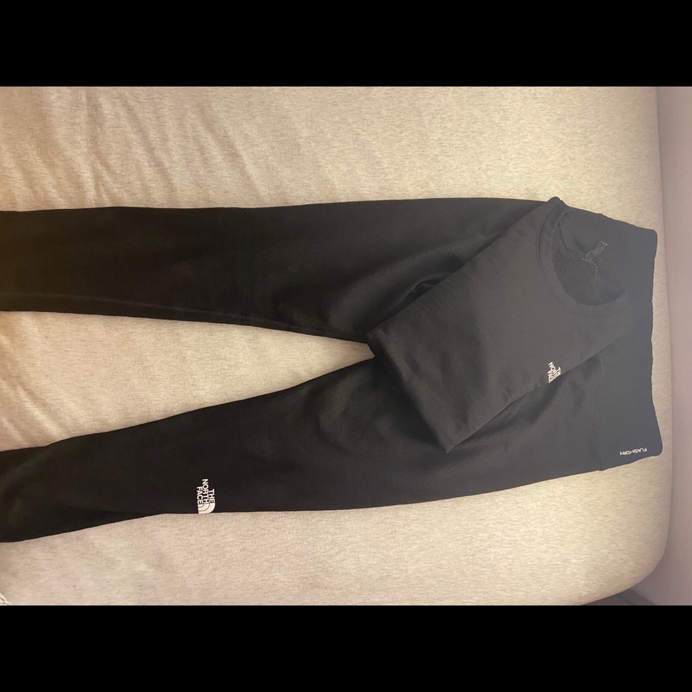 North face thermal legging & long sleeve